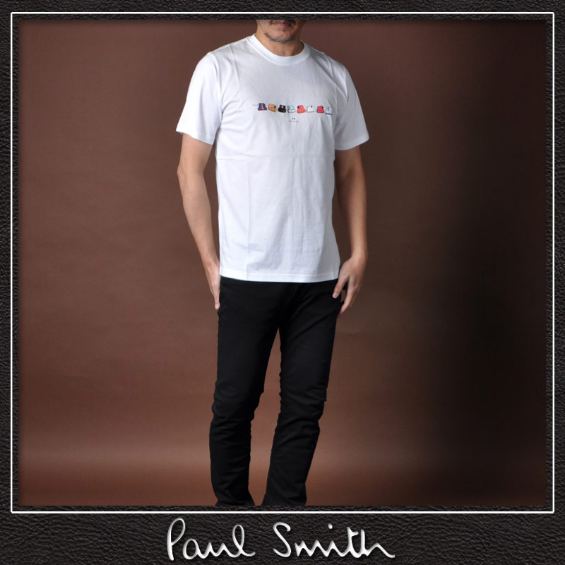 ポールスミス PAUL SMITH Tシャツ メンズ ブランド クルーネック 半袖