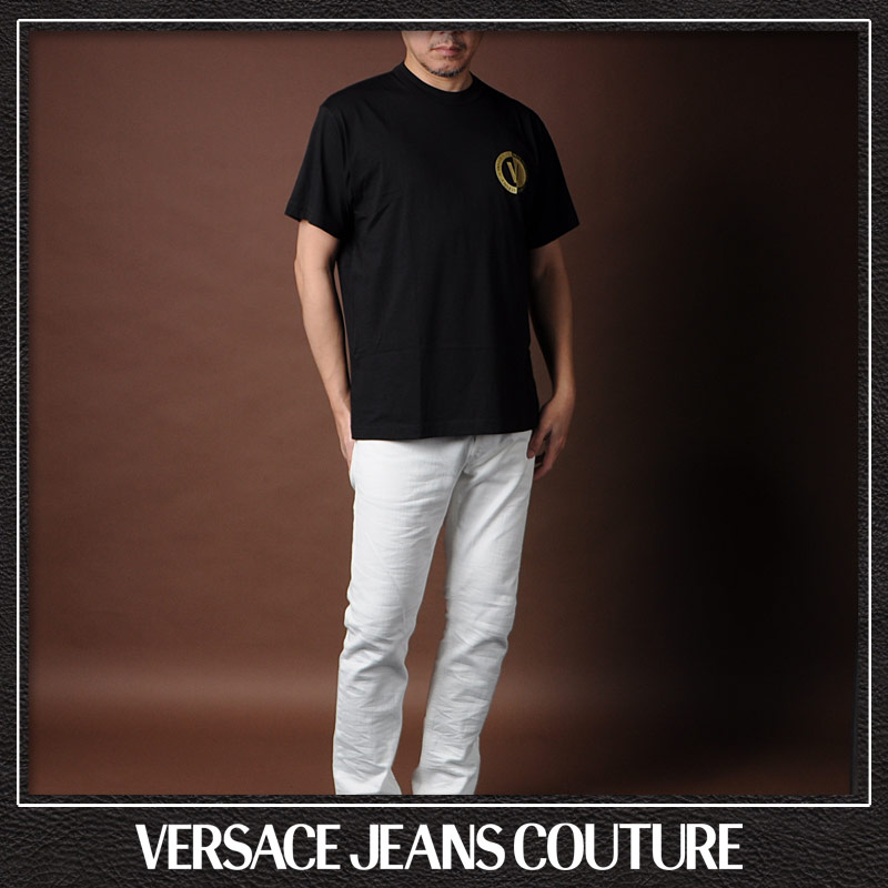 Tシャツ・カットソー VERSACE JEANS SS25 (78GAHT05 CJ00TG03) Tシャツ・カットソー VERSACE JEANS SS25 (78GAHT05 CJ00TG03
