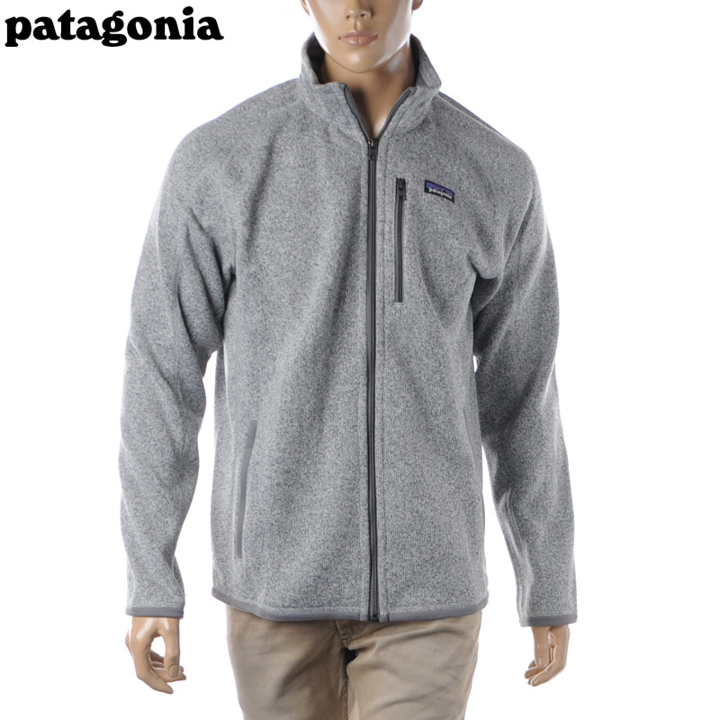 パタゴニア PATAGONIA フリースジャケット メンズ ブランド 25528 MEN’S BETTER JACKET メンズ ベター セーター  ジャケット グレー