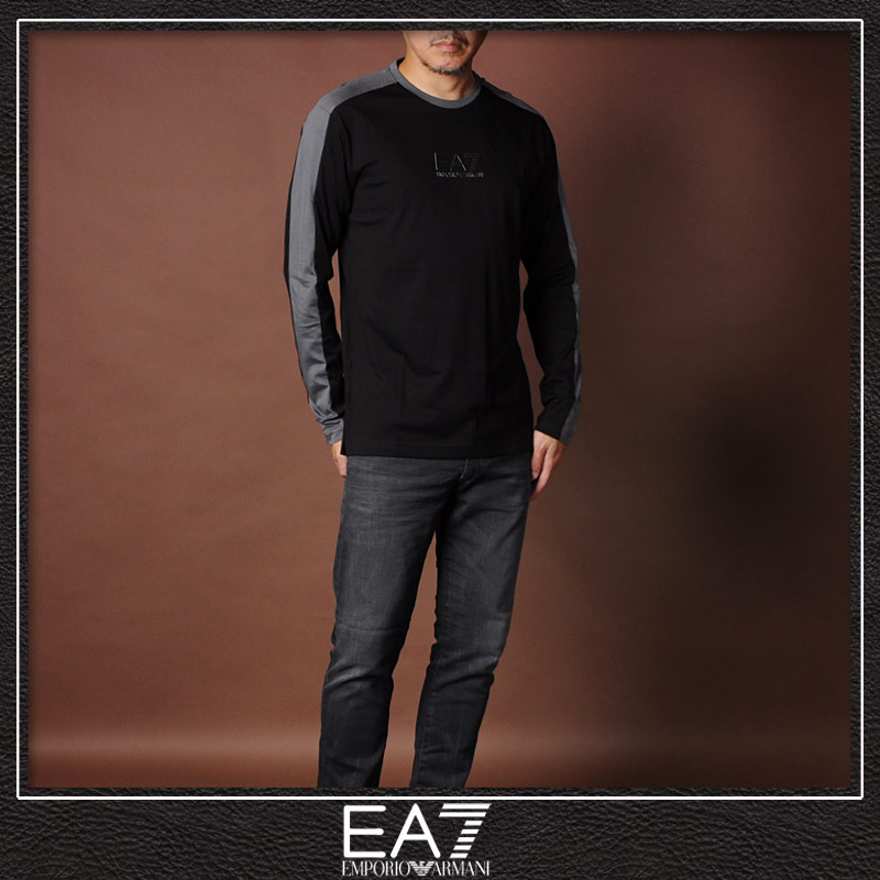 エンポリオアルマーニ Tシャツ EA7 EMPORIO ARMANI メンズ 長袖 ロンT