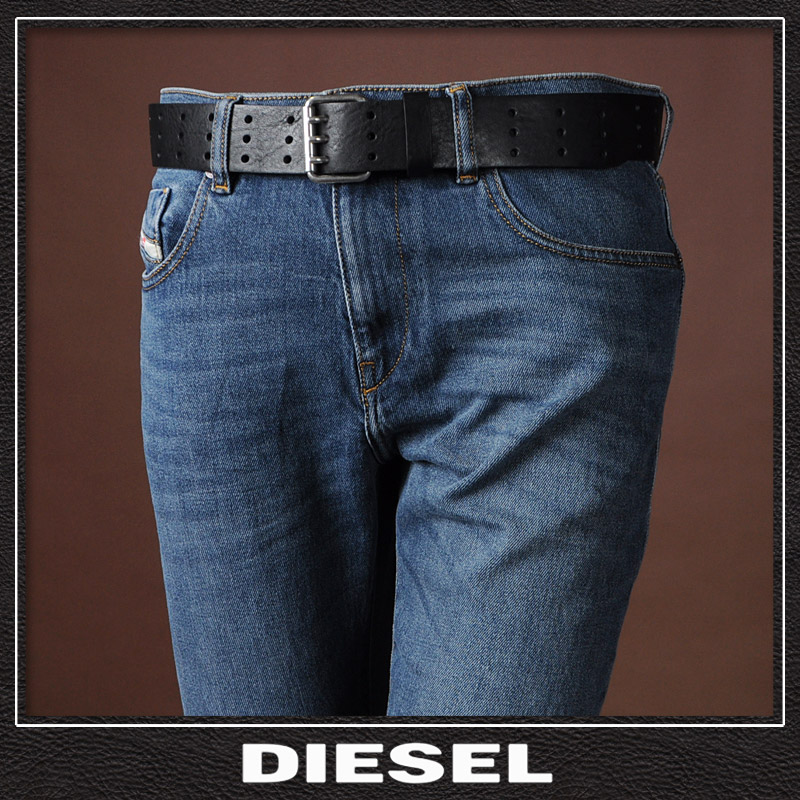 DIESEL（ディーゼル） ベルト メンズ ブランド レザー B-MILI X08139