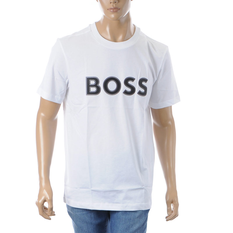 ヒューゴボス HUGO BOSS Tシャツ メンズ 50506344 10247491 半袖 クルー...