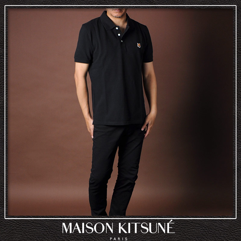 MAISON KITSUNE メゾンキツネ ポロシャツ メンズ LM00208KJ7002