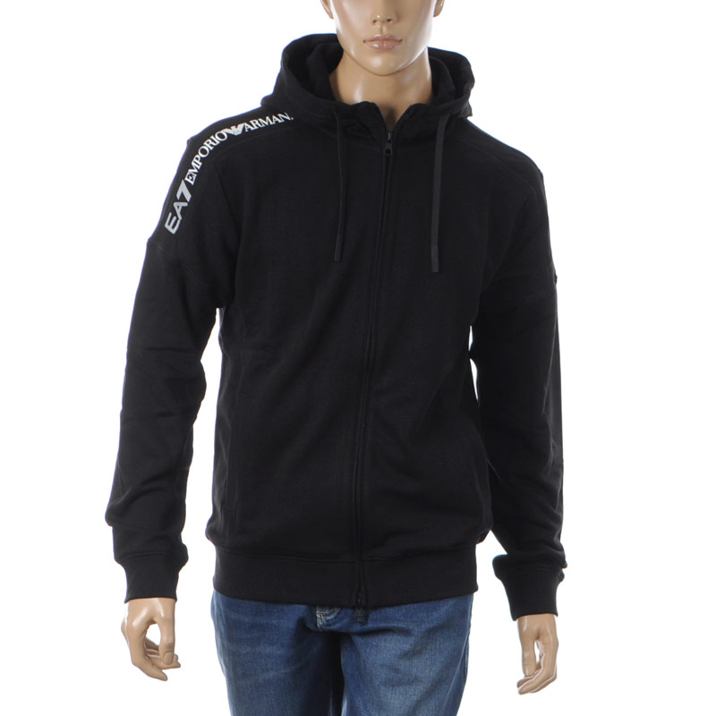 【EMPORIO ARMANI】EA7 ロゴ スウェットパーカー リバーシブル EMPORIO ARMANI エンポリオ アルマーニ パーカー スウェット