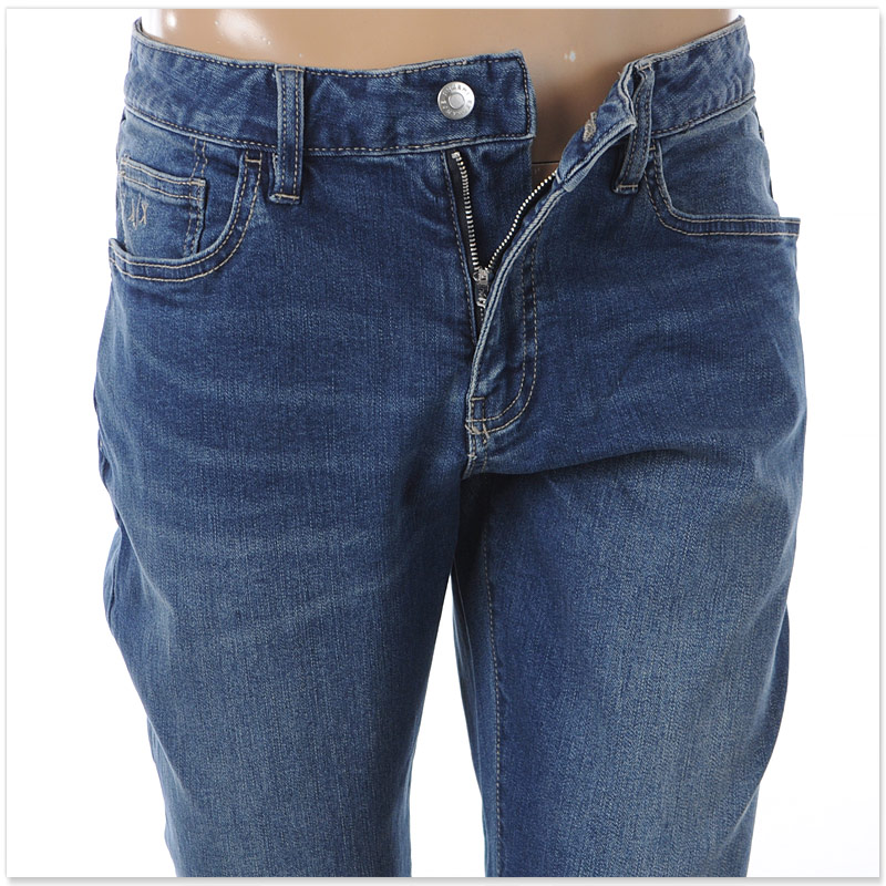 Giorgio Armani グレー ストレートジーンズ