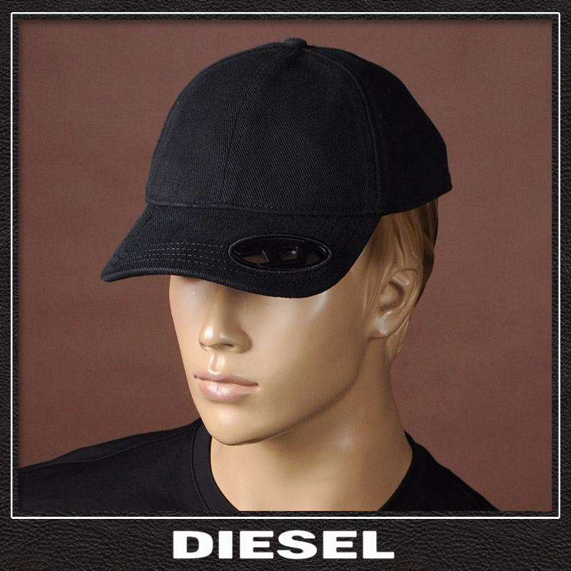 0*5様 確実正規品 最安値 ディーゼル DIESEL キャップ C-PLAK Diesel C-Plak ロゴ キャップ | ブラック | FARFETCH JP