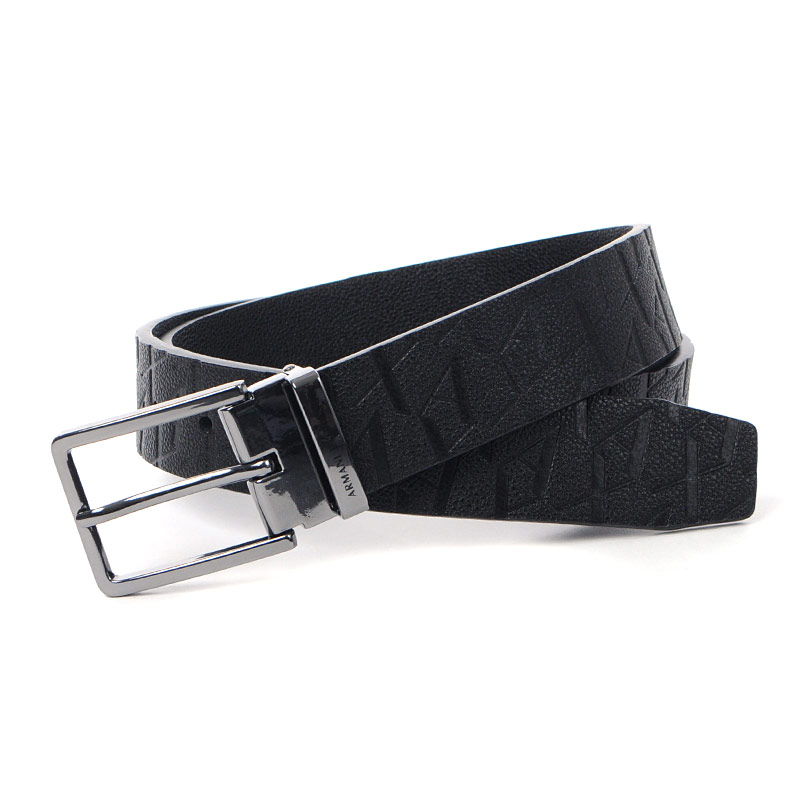 Armani Exchange メンズ　グレー系 ベルト EMPORIO ARMANI エンポリオ アルマーニ EA7 ベルト メンズ