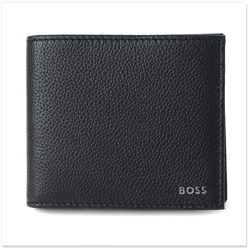 楽天市場】BOSS ボス 二つ折り財布 レザー 革 財布 小銭入れ