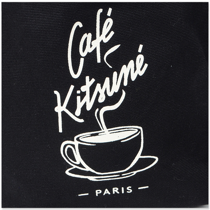 MAISON KITSUNE メゾンキツネ カフェキツネ ショッピングバック MAISON KITSUNE メゾンキツネ ショッピングバッグ Cafe Kitsune