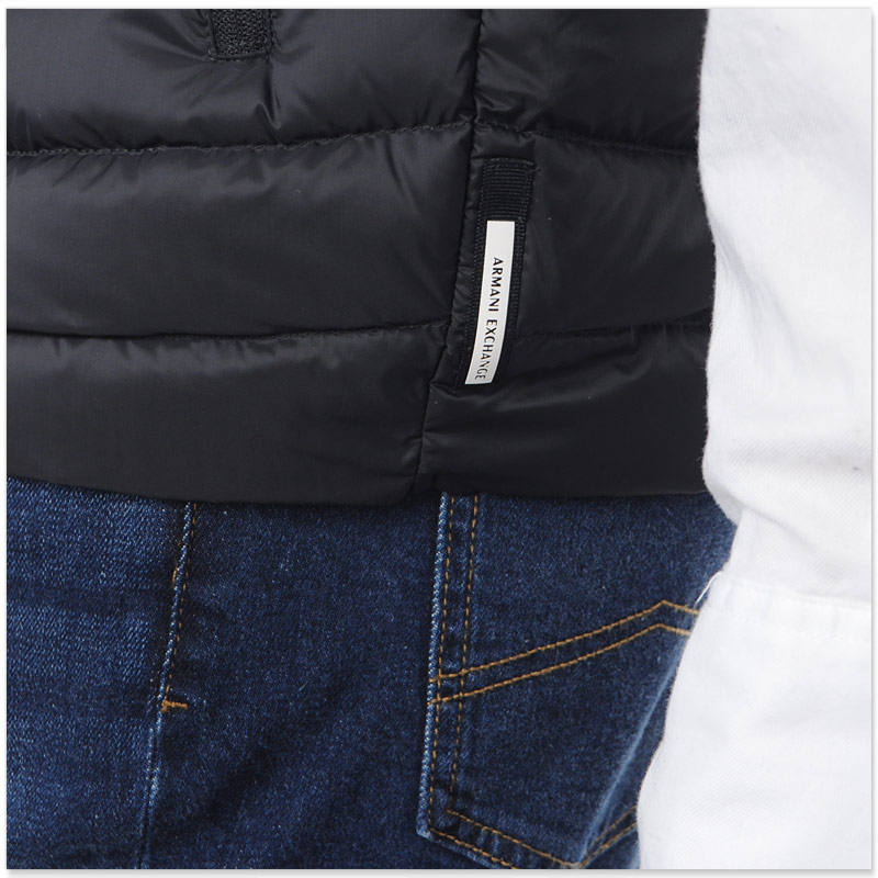ARMANI EXCHANGE アルマーニエクスチェンジ ダウンベスト メンズ