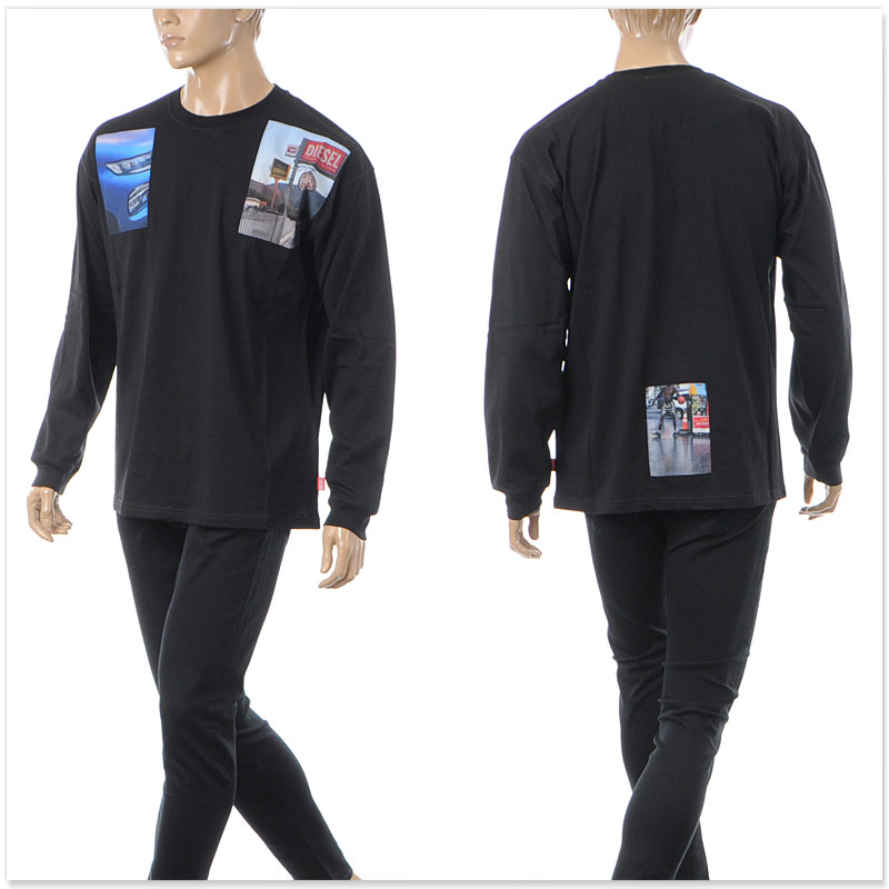 DIESEL（ディーゼル） 長袖 Tシャツ メンズ T-BOXT-LS-T5 A19468-0PLAT