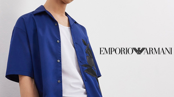 エンポリオアルマーニ EMPORIO ARMANI バケットハット 帽子 メンズ