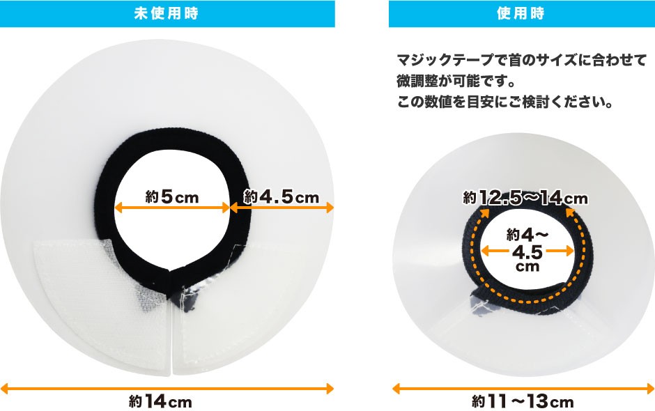 RCE2：ラットエリザベスカラー L（体重450g以上） : バイオ