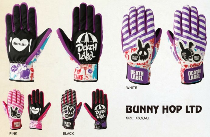 DEATH LABEL DEATH LABEL / デスレーベル BUNNY HOP LTD グローブ 手袋