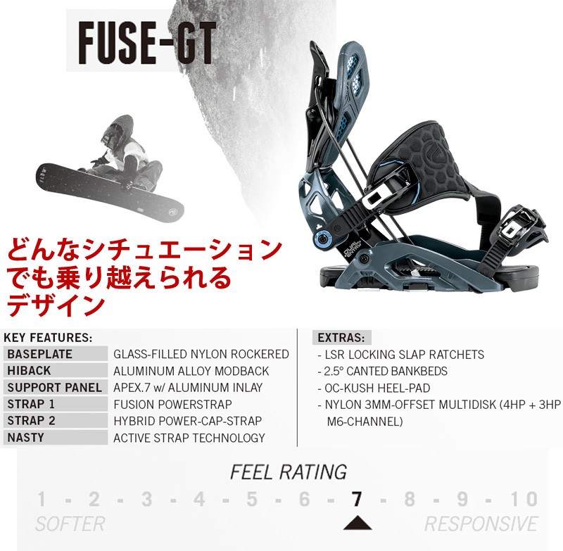即出荷 17-18 FLOW/フロー FUSE-GT HYBRID メンズ レディース 