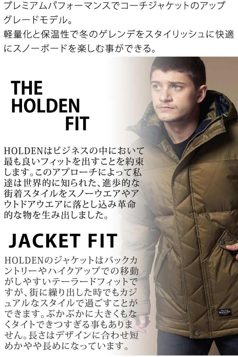 HOLDEN 17-18 / ホールデン TEAM jacket FEATHER GRAPHIC ウエア