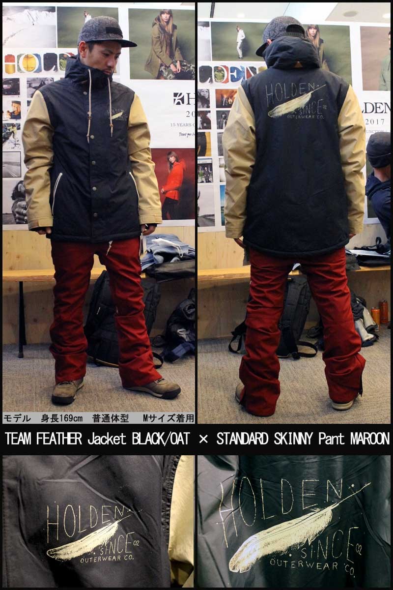 HOLDEN 17-18 / ホールデン TEAM jacket FEATHER GRAPHIC ウエア