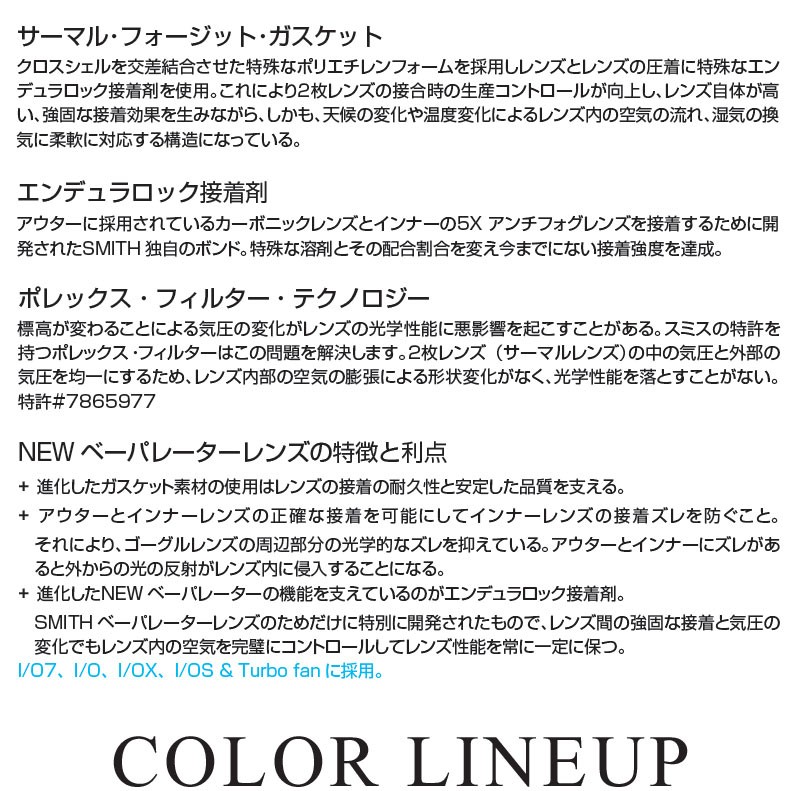 SMITH - SMITH  I/OX 値下げ SMITH（ヘルメット、サングラス） 17-18 SMITH / スミス I/OX