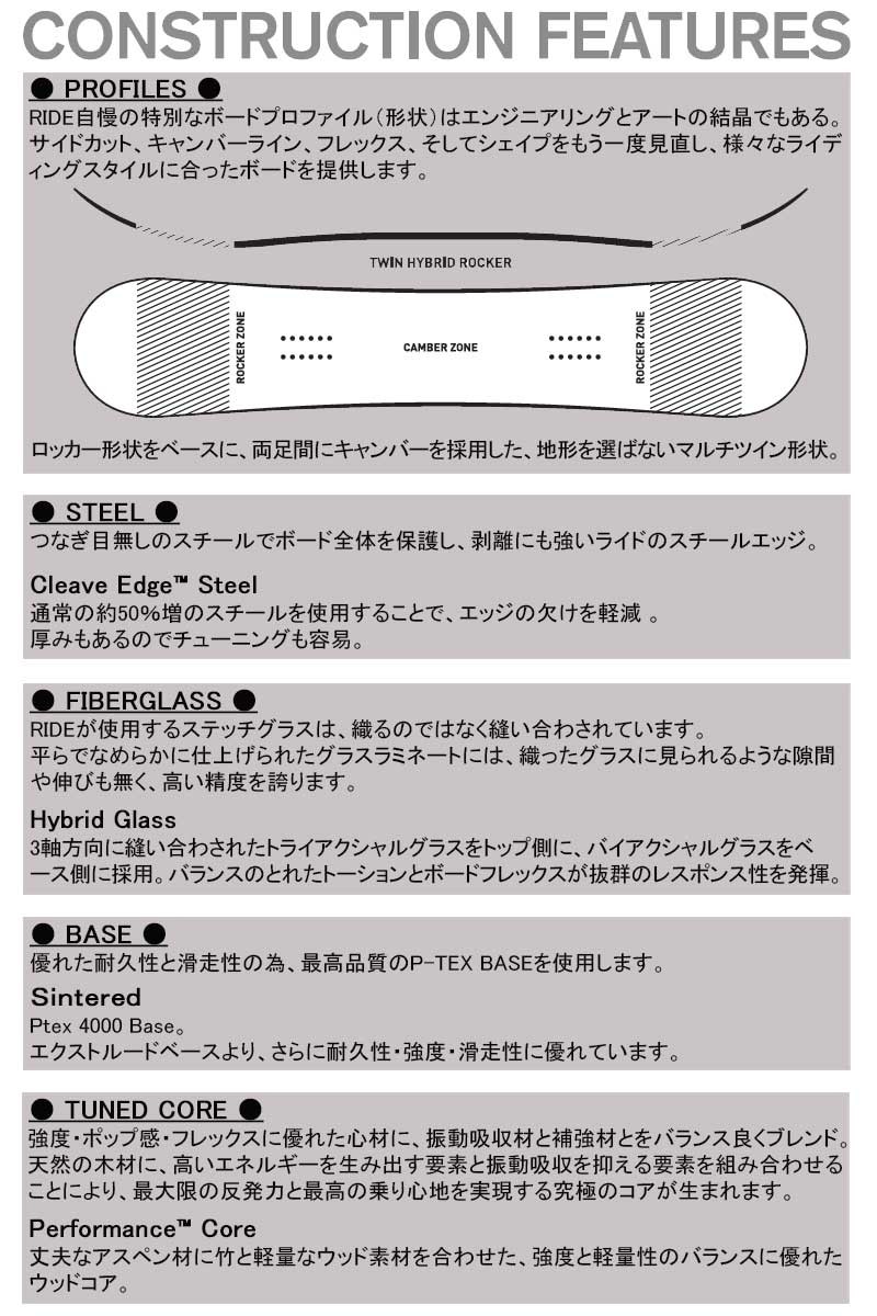 RIDE 17-18 RIDE/ライド MACHETE GT メンズ 板 スノーボード