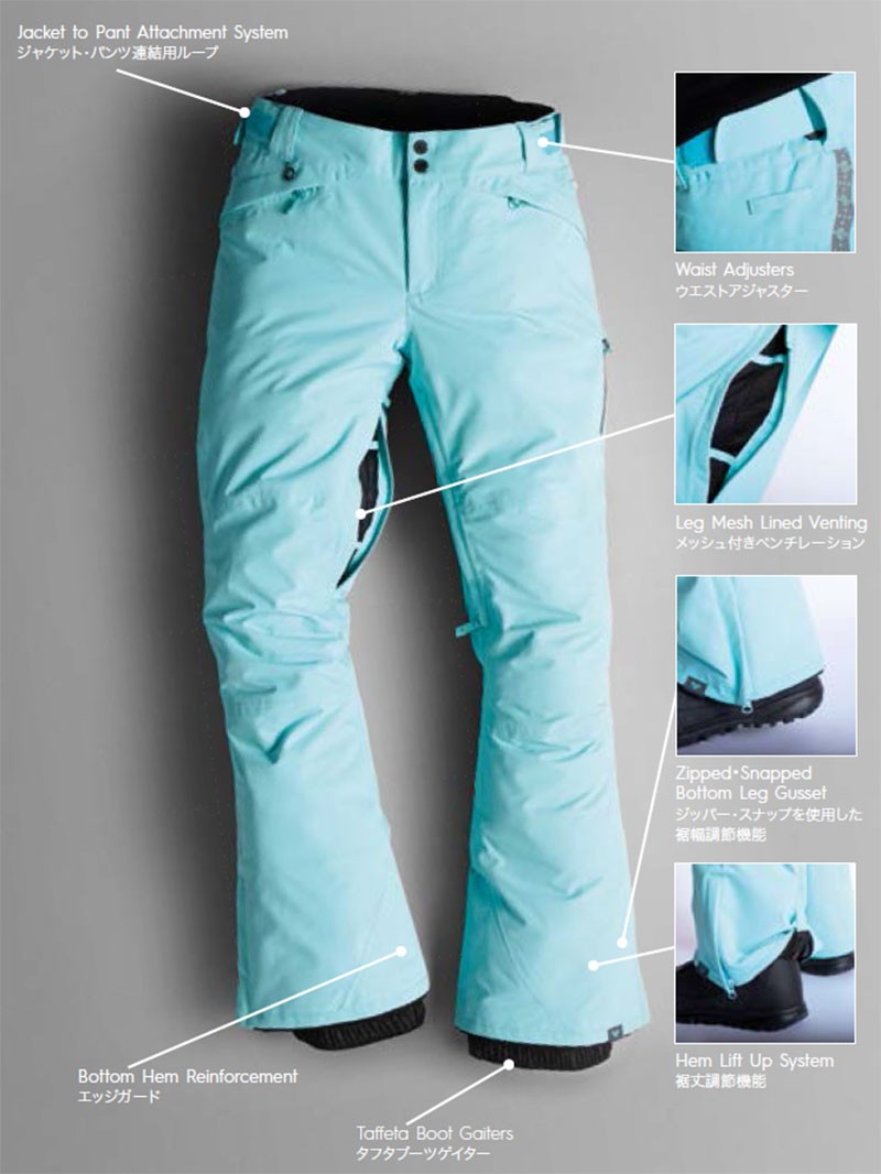 ROXY 17-18 / ロキシー CABIN pant ウエア パンツ レディース