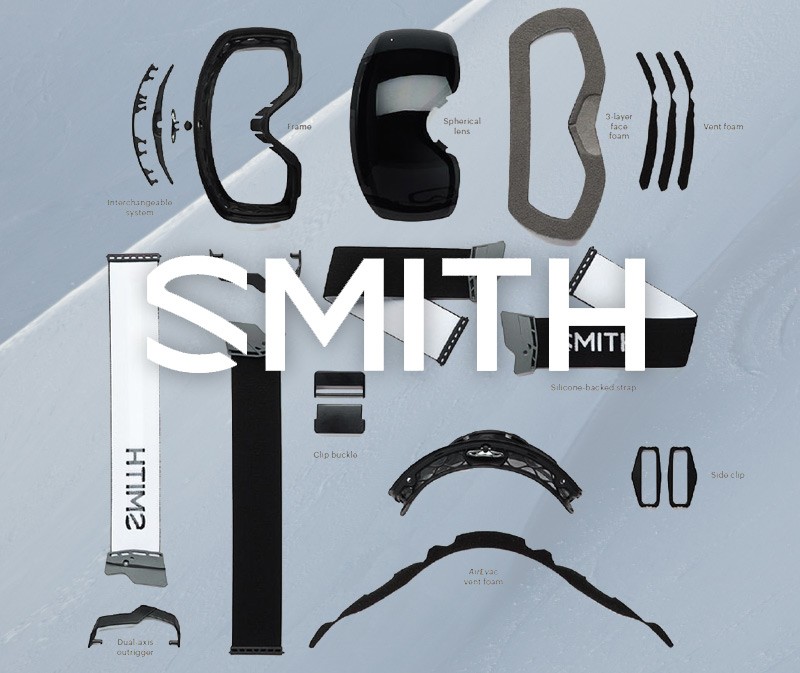 SMITH（ヘルメット、サングラス） 17-18 SMITH / スミス I/OX