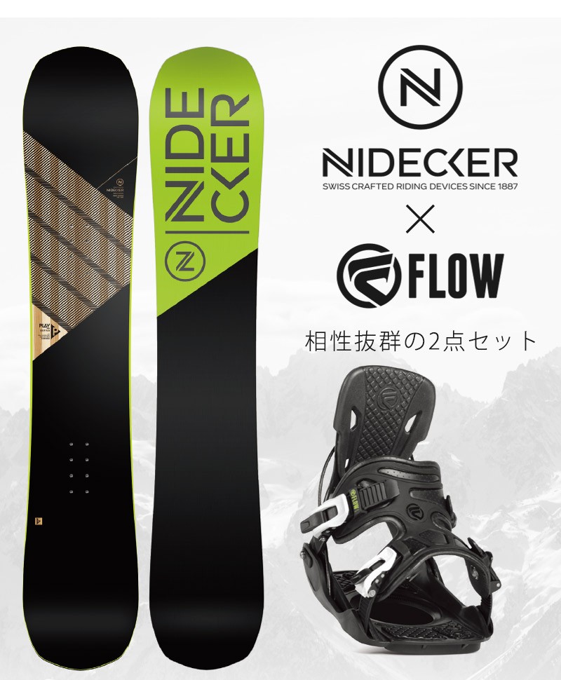 定価12万円相当☆メンズ初心者向けスノーボードNIDECKER(FLOW)