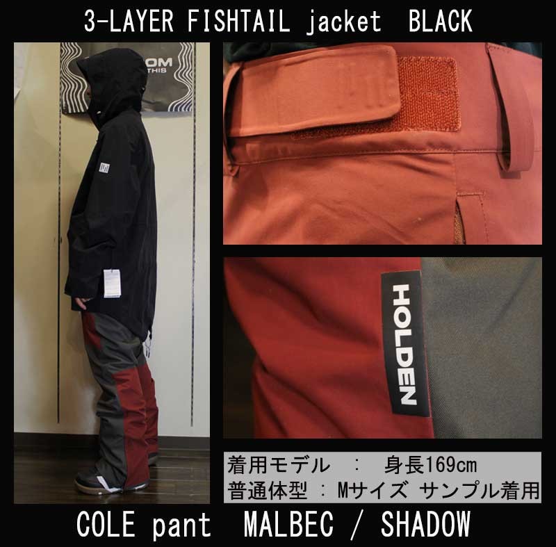 HOLDEN 19-20 HOLDEN/ホールデン COLE PANTS メンズ スノー