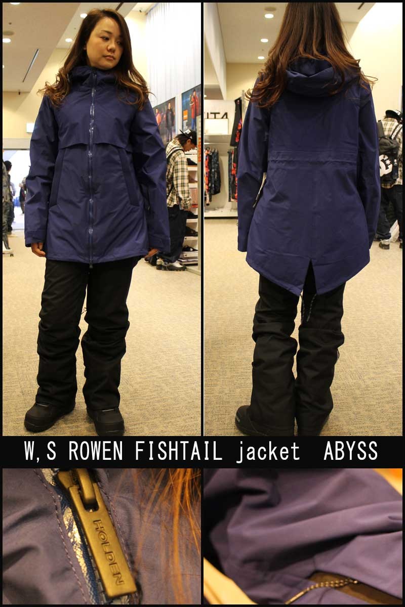 19-20 HOLDEN / ホールデン ROWEN FISHTAIL JACKET レディース スノー