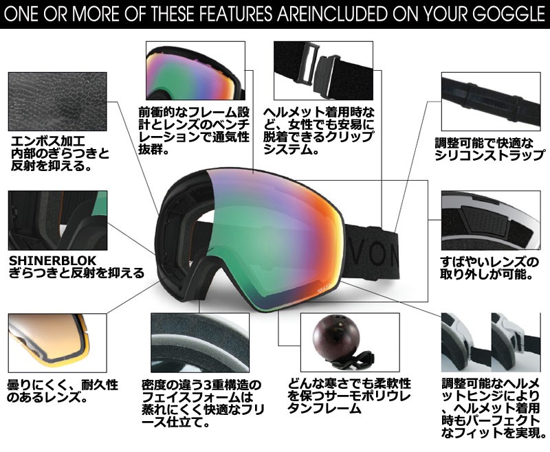 VONZIPPER 19-20 / ボンジッパー JETPACK ジェットパック メンズ