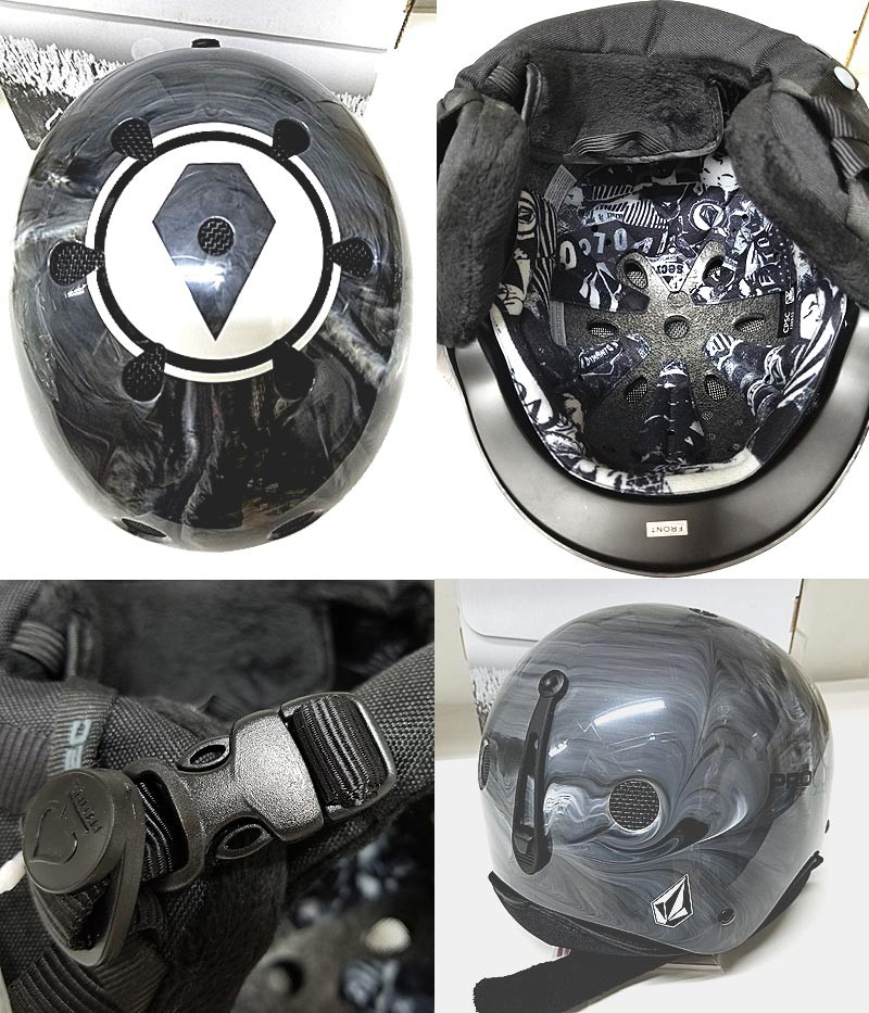 PRO-TEC/プロテックヘルメット CLASSIC SNOW VOLCOM クラシックスノーボルコム スノーボード スキー メンズ レディース  キッズ プロテクター 19-20