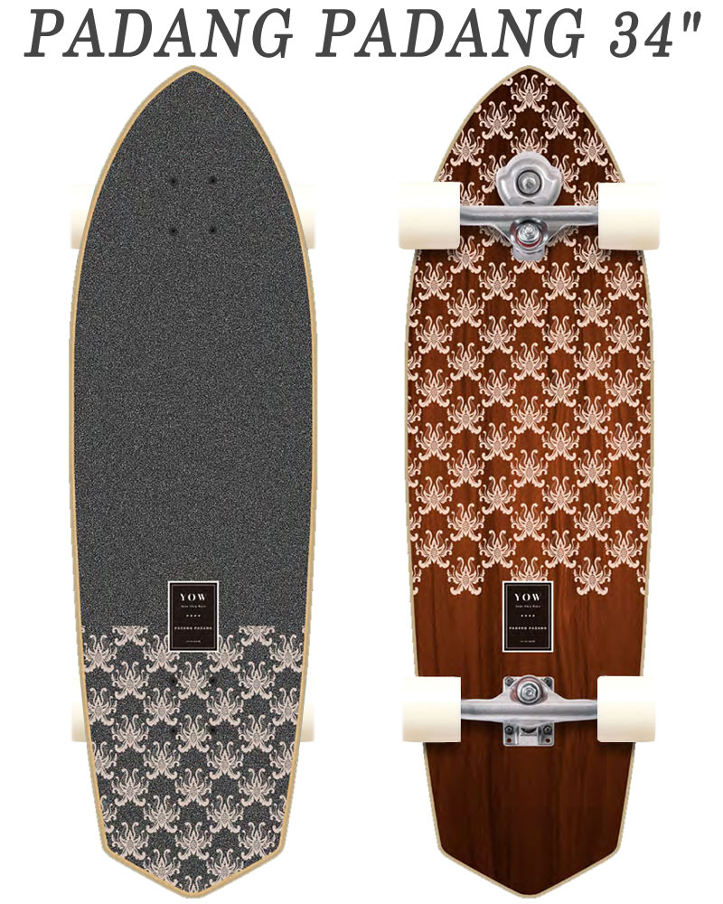 YOW/ヤウ SKATE PADANG PADANG パダンパダン サーフスケート ロング 