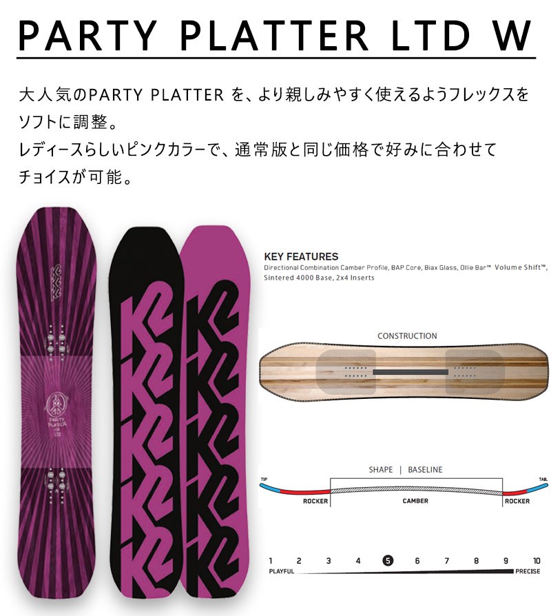 K2 PARTY PLATTER LTD147cm (パーティープラッター)-
