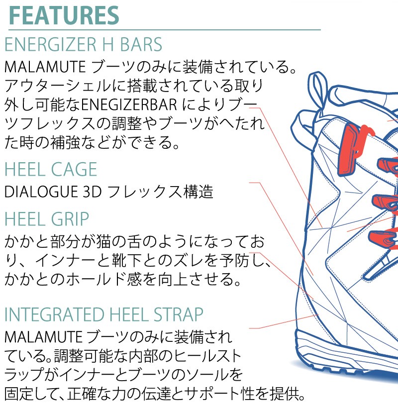 SALOMON 20-21 SALOMON/サロモン LAUNCH BOA SJ ローンチ ボア