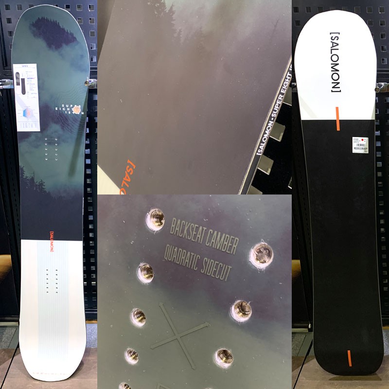 salomon super8 サロモン スーパー8 19-20 151cm Salomon Super 8 2019-2020 Snowboard Review |