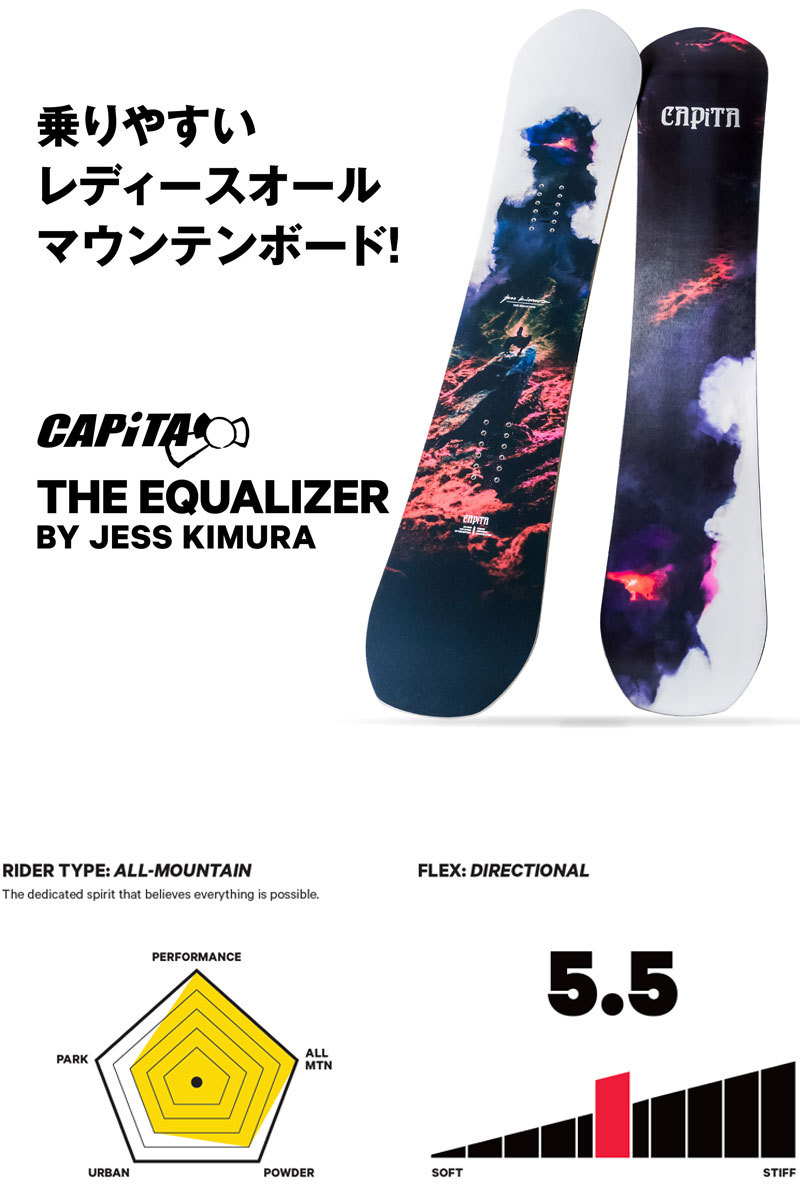 35％OFF】 BREAKOUT22-23 CAPITA キャピタ THE EQUALIZER by JESS