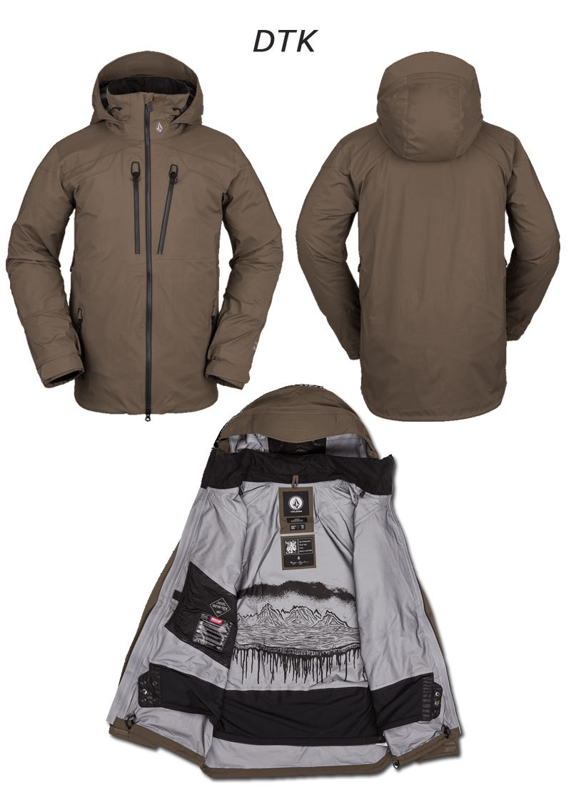 21-22 VOLCOM/ボルコム GUCH STRETCH GORE-TEX jacket メンズ