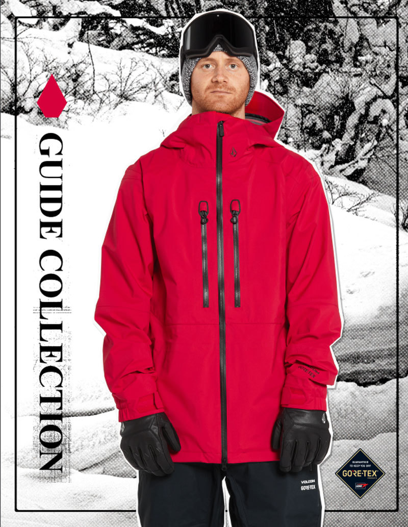 21-22 VOLCOM/ボルコム GUIDE GORE-TEX jacket メンズ レディース 防水