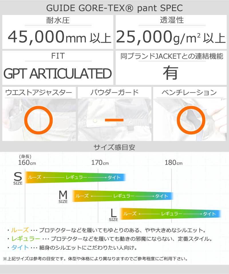 21-22 VOLCOM/ボルコム GUIDE GORE-TEX pant メンズ レディース 防水パンツ ゴアテックス スノーウェアー スノーボードウェア 2022 GORE TEX pant VOLCOM GUIDE メンズ レディース ボルコム