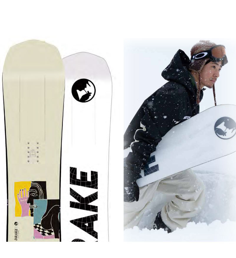 デポー DRAKE SNOWBOARDS TEAM KOHEI @76000 ドレイク スノーボード