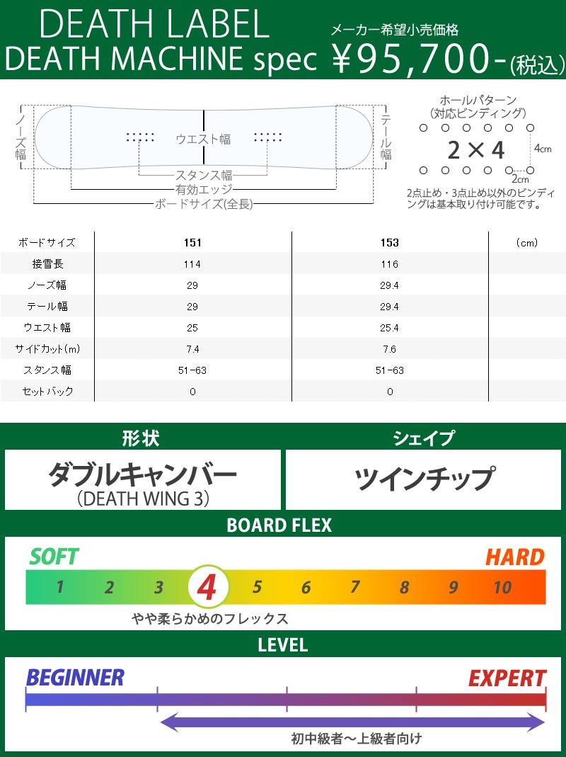 全国無料安い 21-22 DEATH LABEL/デスレーベル DEATH MACHINE デス