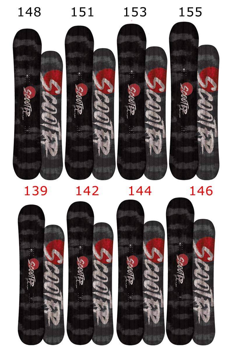 スクーターScooter SCT 153cm 22-23モデル ツインキャンバー スクーターScooter SCT 153cm 22-23モデル ツインキャンバー