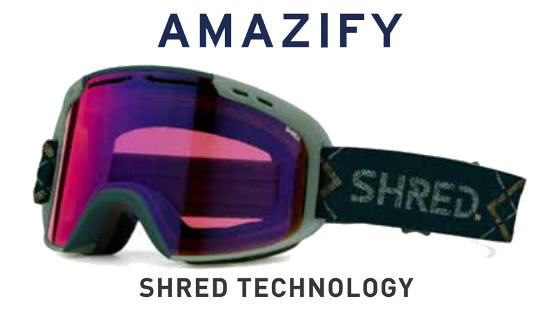 SHRED 21-22 / シュレッド AMAZIFY メンズ レディース ゴーグル