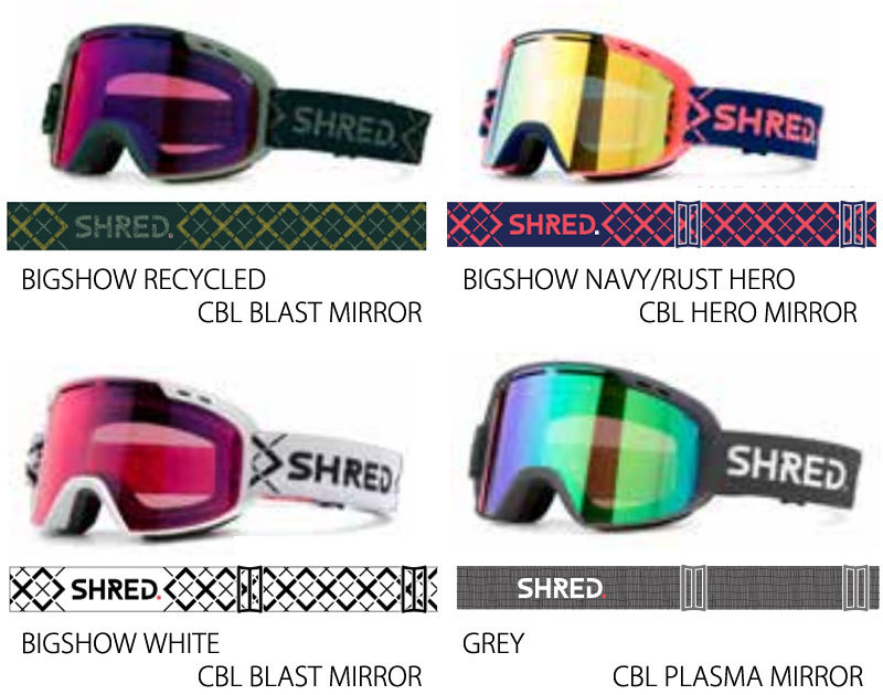 21-22 SHRED / シュレッド AMAZIFY メンズ レディース ゴーグル