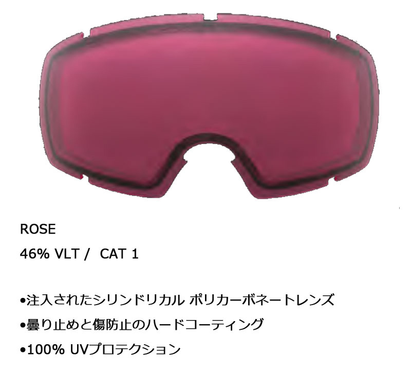 volcom スノボゴーグル　スペアレンズつき 楽天市場】VOLCOM / ボルコム GARDEN 交換用スペアレンズ