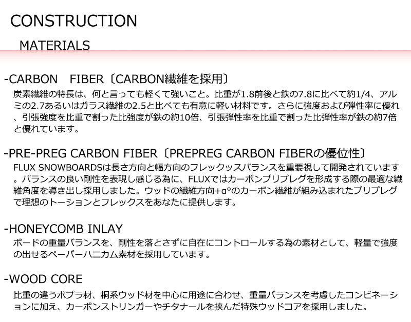 FLUX BINDINGS（フラックスバインディング） 21-22 FLUX / フラックス