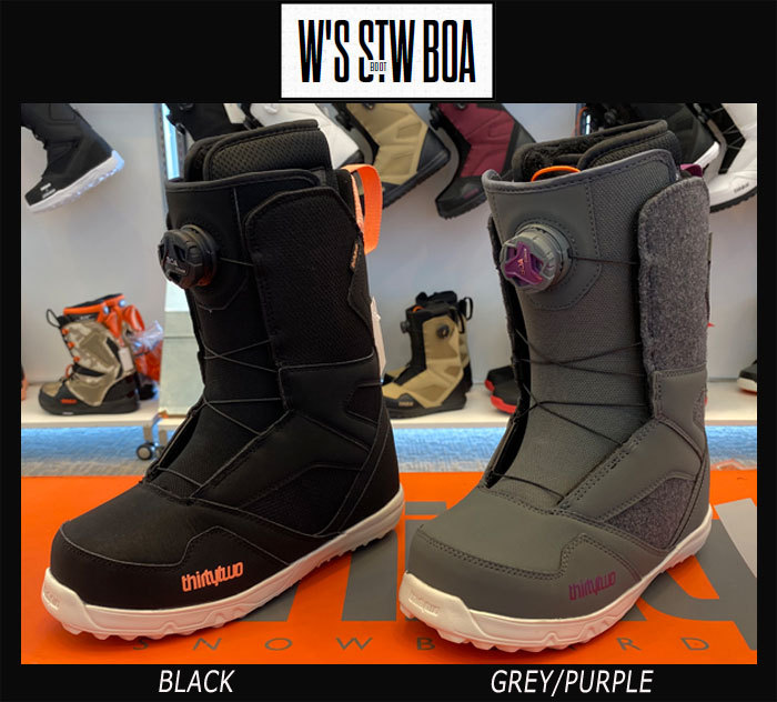 ThirtyTwo 32 サーティーツー スノーボード ブーツ　BOA STW thirtytwo STW Double Boa Snowboard Boots 2026 | evo