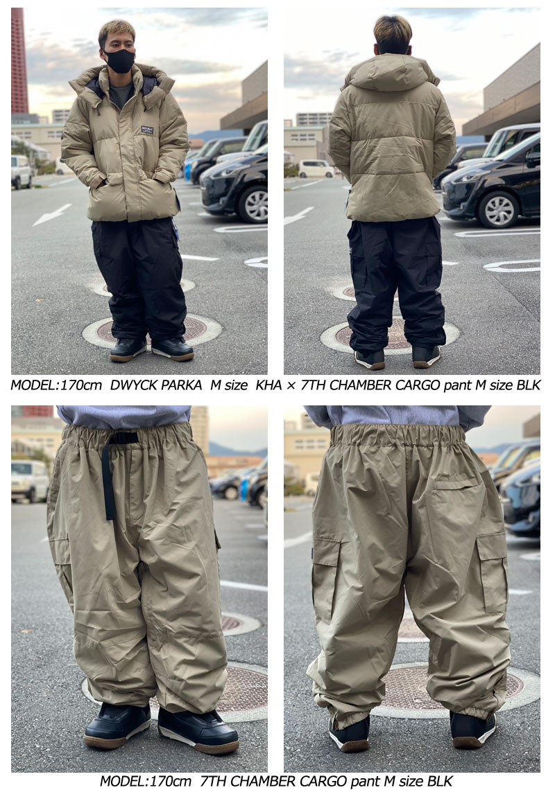 22-23 REPUBLIC &CO/リパブリック 7TH CHAMBER CARGO pant