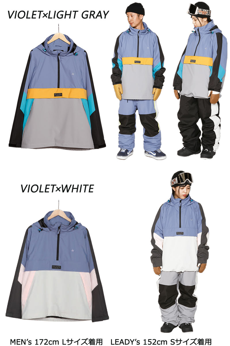 美品スノーボードウェアSサイズ　SCAPEエスケープANORAK22-23モデル 23-ano-8.jpg