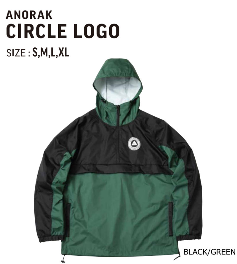 即出荷 22-23 DEATHLABEL/デスレーベル ANORAK CIRCLE LOGO メンズ