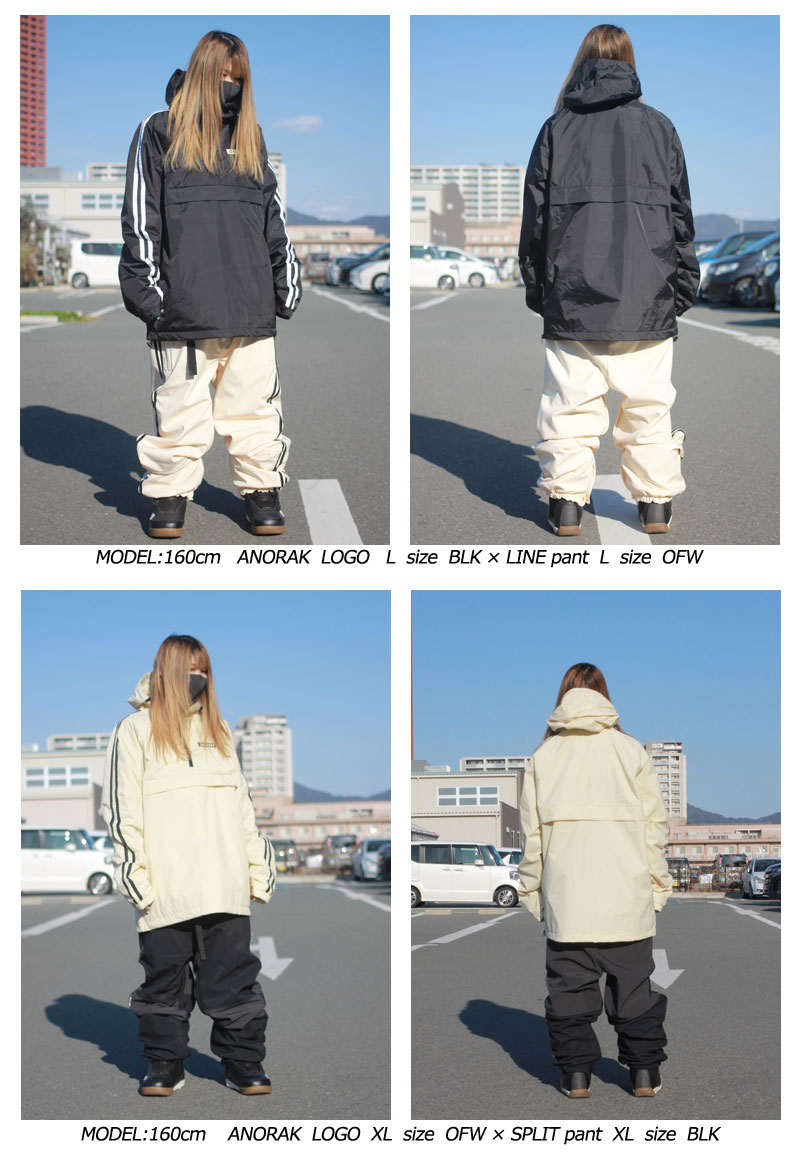 即出荷 22-23 DEATHLABEL/デスレーベル ANORAK LOGO メンズ レディース